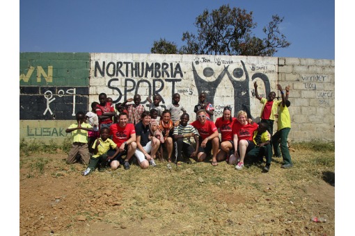 Southgate Backs Northumbria Zambia Students
