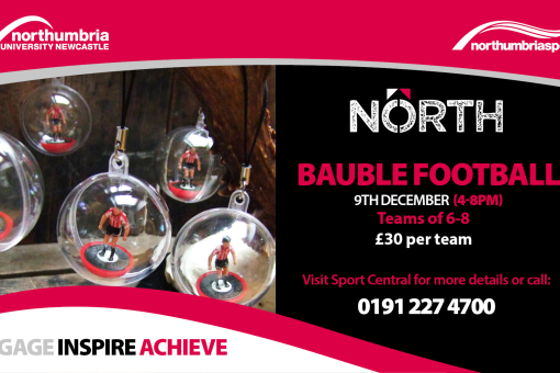 Celebrating a fantastic first semester with Festive Bauble Football!